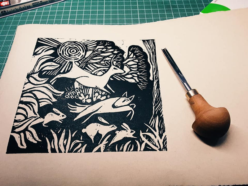 Dipping my toes into the world of printmaking
