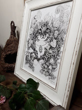 Load image into Gallery viewer, Pen and Ink &quot;Harvey&quot; Reproduction/Giclée Fine Art Print - Gnostic Forest Art